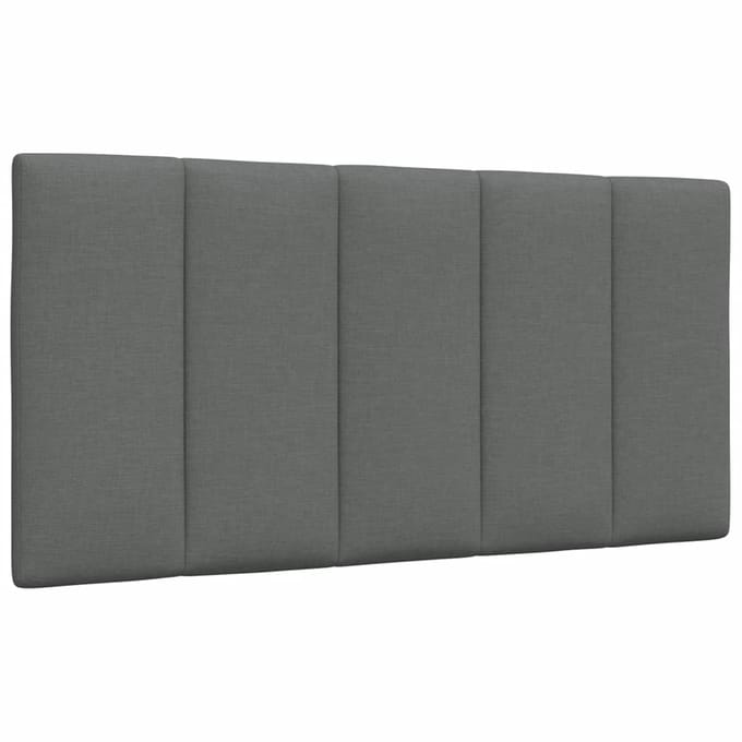 vidaXL - Hoofdbordkussen - "Hanko" - 100 - cm - stof - donkergrijs