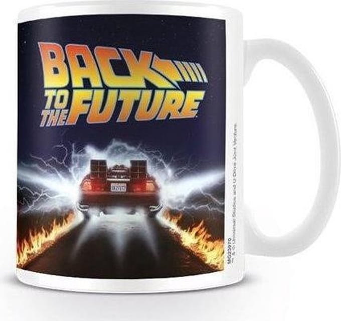 Back To The Future - Mug - 300 ml - Delorean