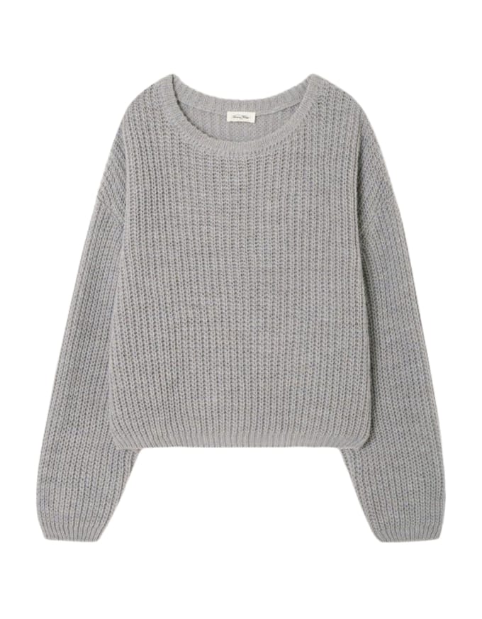 American Vintage Cyrow Pullovers Grijs Cyr18ah26