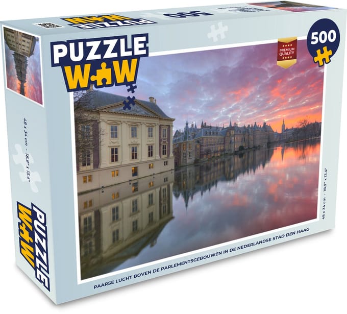 Puzzel Den Haag - Rivier - Lucht - Legpuzzel - Puzzel 500 stukjes