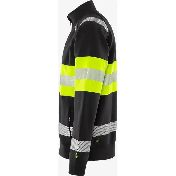 Fristads Signaliserende kleding High Vis-sweatjack KL 1 7531 Gkc 301562