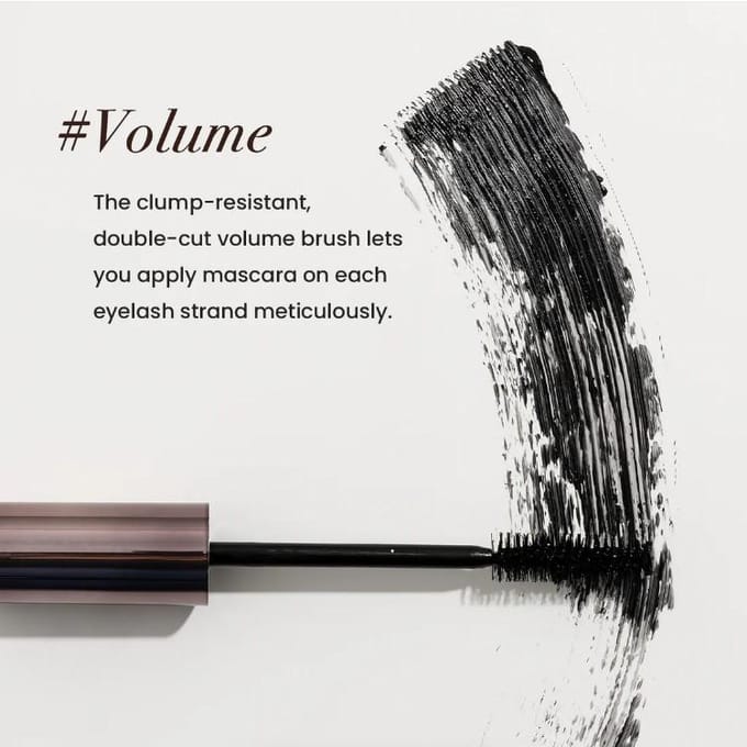 [Heimish] Dailism Smudge Stop Mascara (2 soorten / 2 kleuren) 9g [Volume] 01 Black
