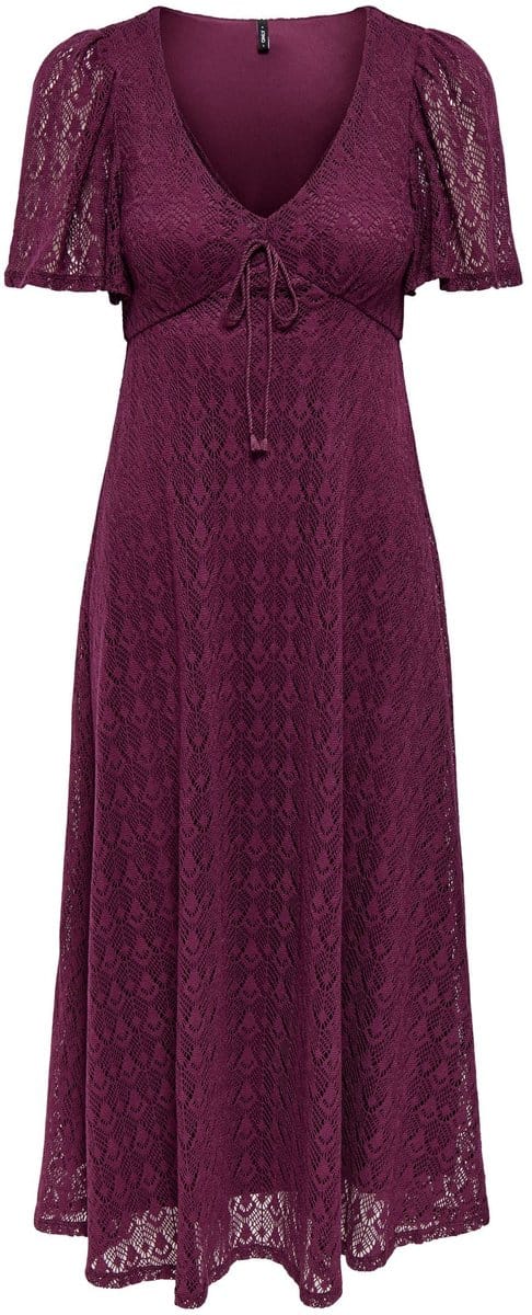 ONLY - ONLDANIELLA S/S V-NECK LONG DRESS CSJRS - Dames - Maxi jurken