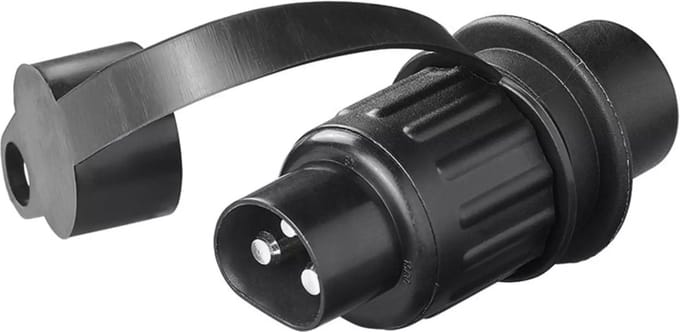 ProPlus 3-polige stekker - PVC - 12/24V compatibel