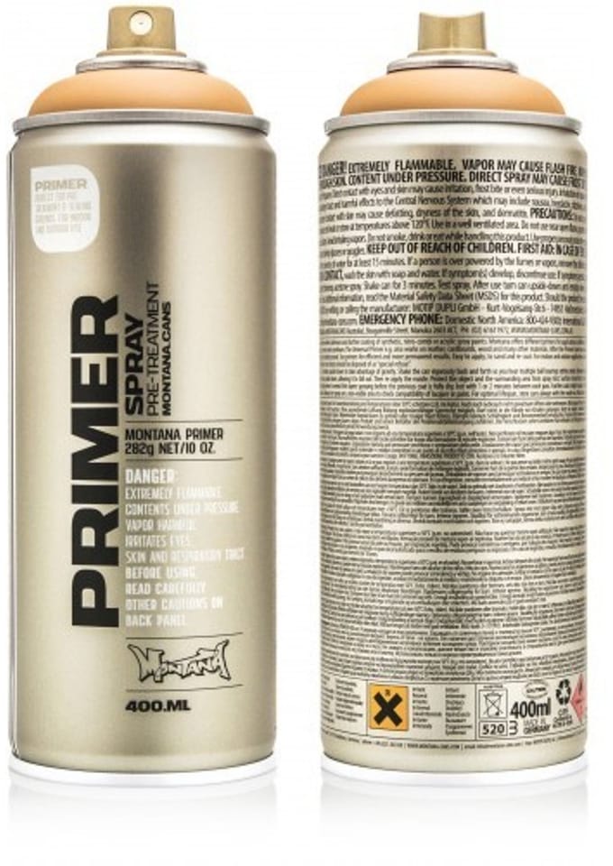 Montana Gold Polystyreen Primer Spuitverf - Voor piepschuim spuiten