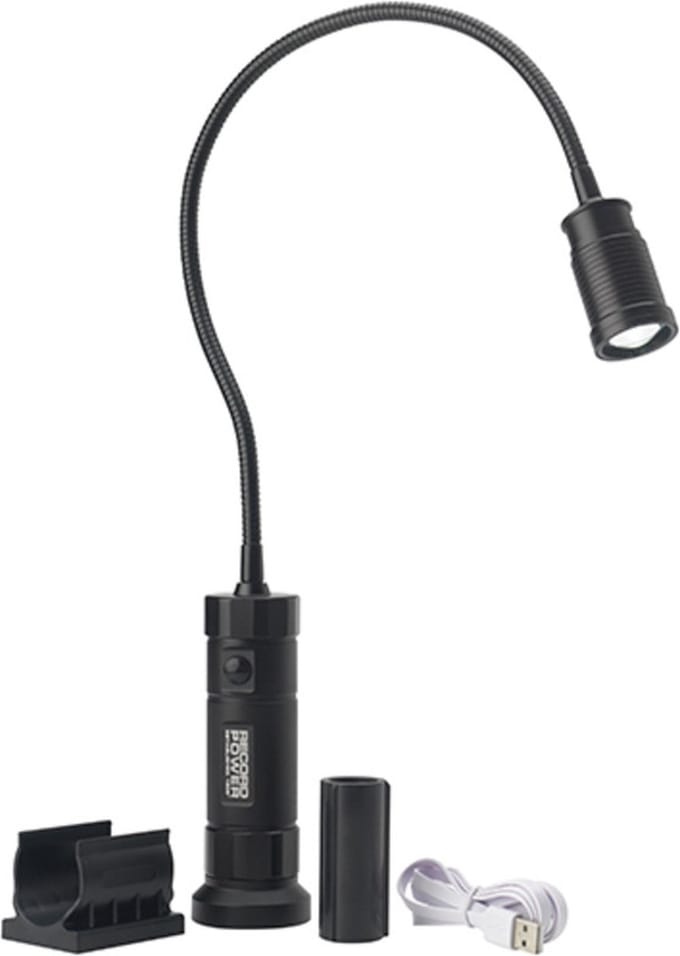 Record Power - 59000 - Magnetische LED Werk lamp met flexibele arm