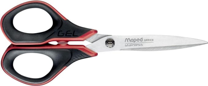 Advanced Gel schaar 17 cm - symmetrisch - zwart