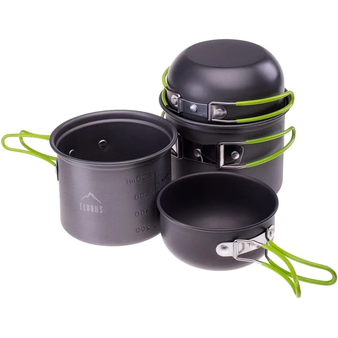 Elbrus Hike Pro Kookset Zwart