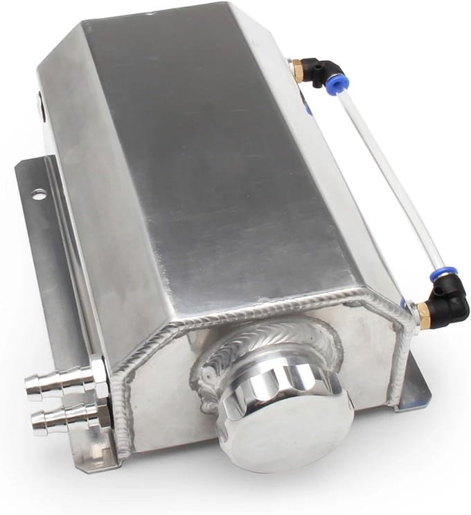 Olieopvangbak - Reservoir - Motor Koelen - Universele Pasvorm - 2L - Zilver