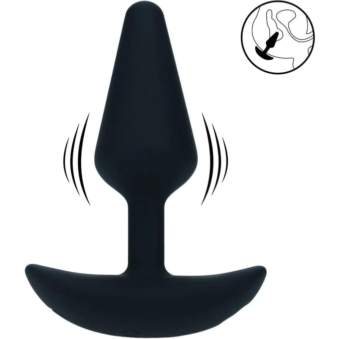 Levelz - Classic Vibrating Silicone Anal Plug Small