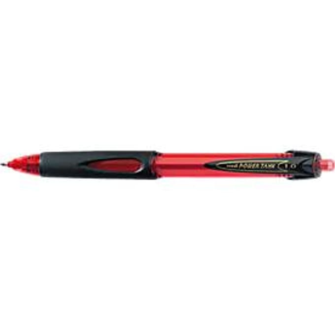 Balpen Uni-ball Powertank 1.0mm rood - 12 stuks