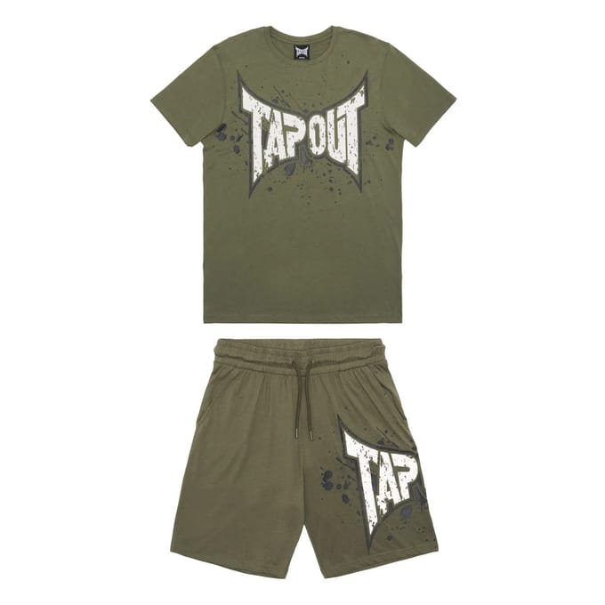 T-shirt en shortset Tapout Dunlab