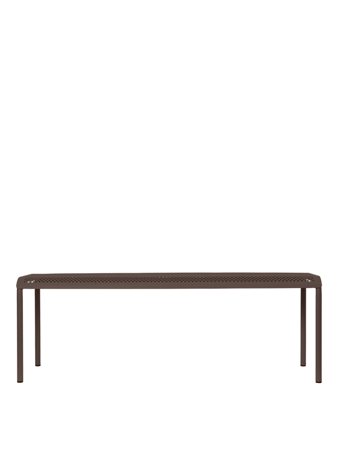 Ferm Living Dapple outdoorbank - dark chocolate