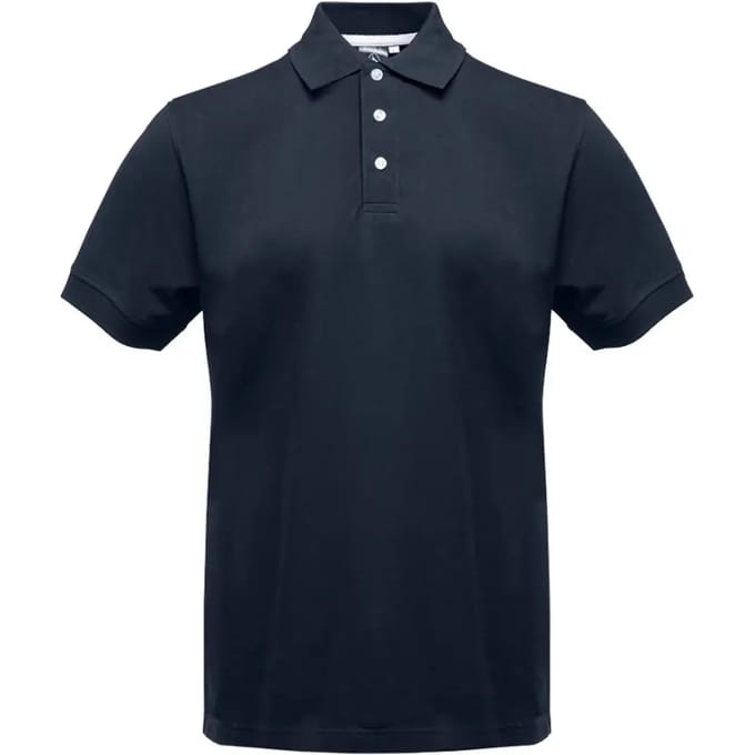 Polo met contrasterende knopen Pen Duick