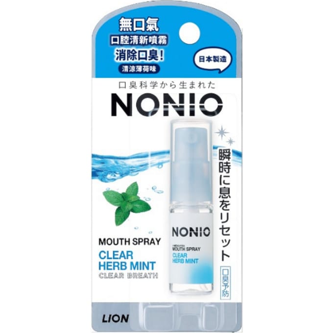 LION - Nonio - Mouth Mist - 5ml - Clear Herb Mint