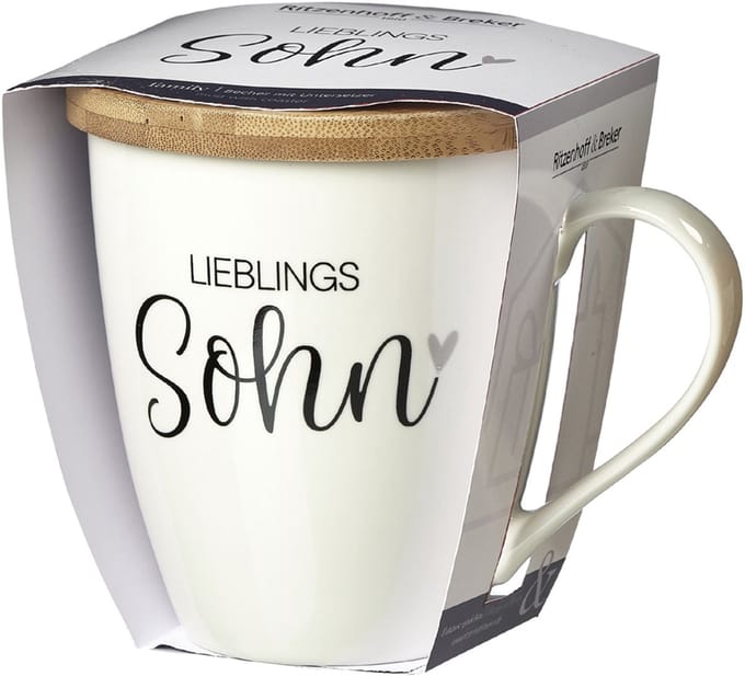 Koffiebeker Lievelingszoon, 560 ml