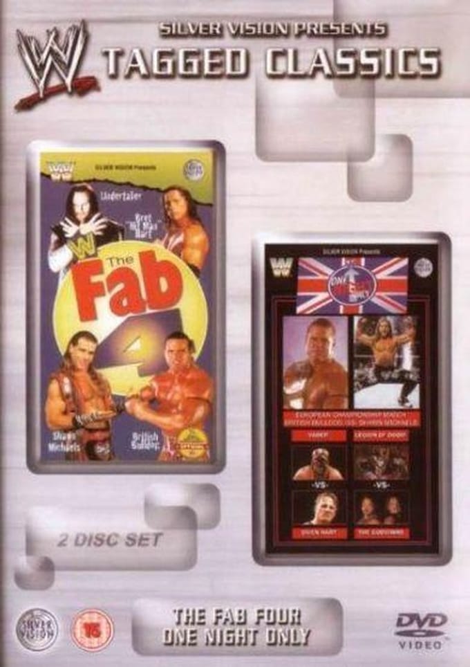 DVD WWE Tagged Classics: The Fab Four and One Night Only