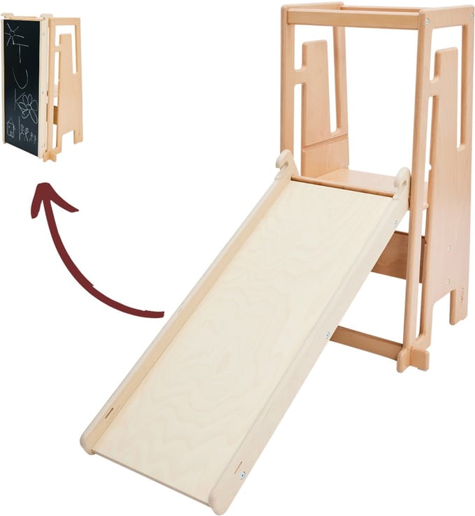 Tuki® Glijbaan met tekentafel - Learning Tower
