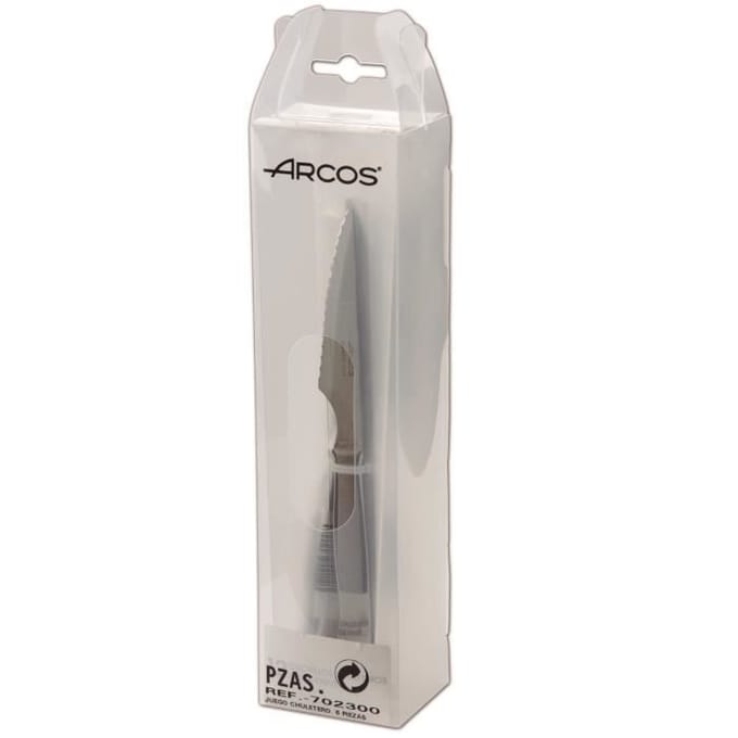 Couteaux - ARCOS - Lames Arcos 702300 - Acier inoxydable - Lame de 11 cm - 6 pièces
