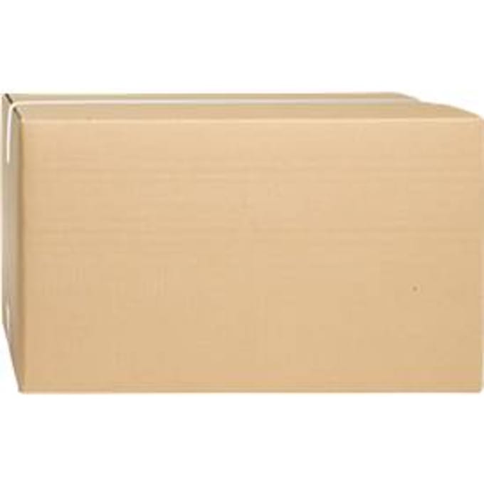 Golfkartonnen vouwdozen, dubbele golf, 440 x 310 x 250 mm