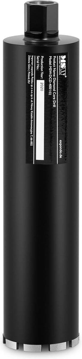 Diamantboor - Kroonboor Ø 102 mm - 400 mm - MSW
