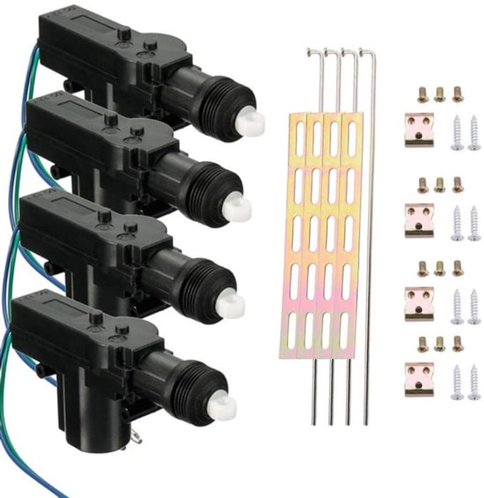 Dailygoody - Elektrische Deurslot Set - 12V - Waterdicht - Universeel