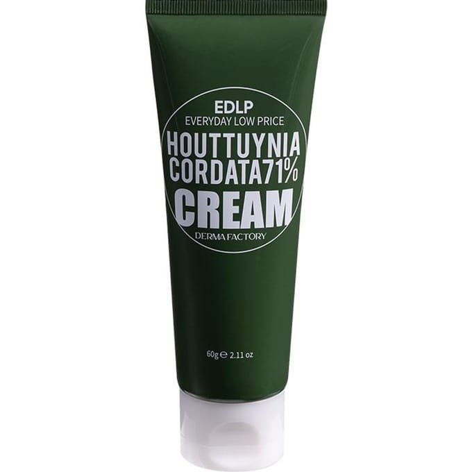 [DERMA FACTORY] EDLP Crème Houttuynia Cordata 71% 60ml black