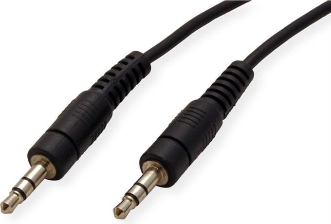 ROLINE 3,5mm jack audiokabel M/M, 1 m