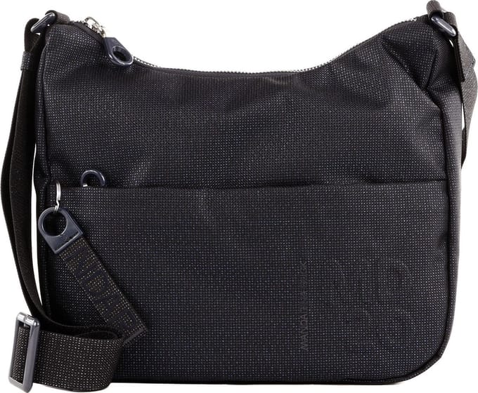 MANDARINA DUCK Schoudertas MD20 Lux Hobo Bag Lux Navy Zwart