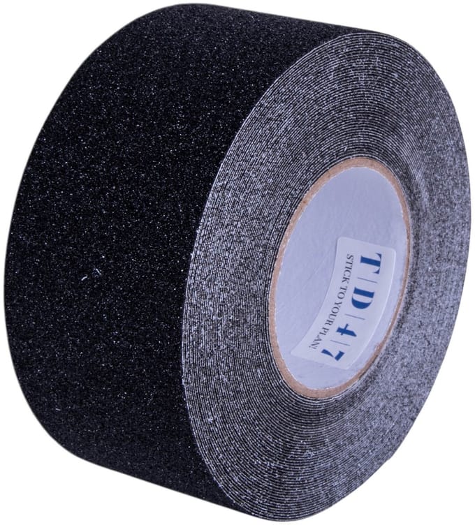TD47 Antislip Tape 75mm x 18,3m Zwart