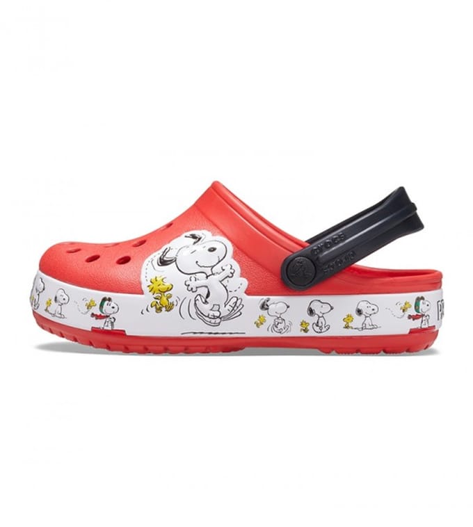 Crocs Funlab Snoopy Woodstock Clog Rood Maat 29/30 US C12