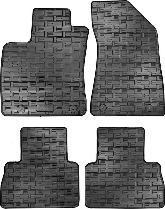 Rubber matten passend voor MG ZS (EV) 2019- (4-delig + montagesysteem)