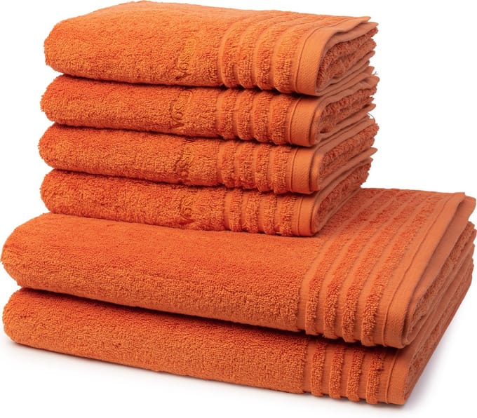 Vossen 4 X Handdoek 2 X Douchehanddoek - in een set Vienna Style Supersoft