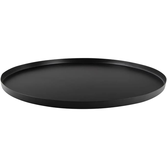 Present Time Dienblad Round - Zwart - Ø39,5cm - Modern,Scandinavisch