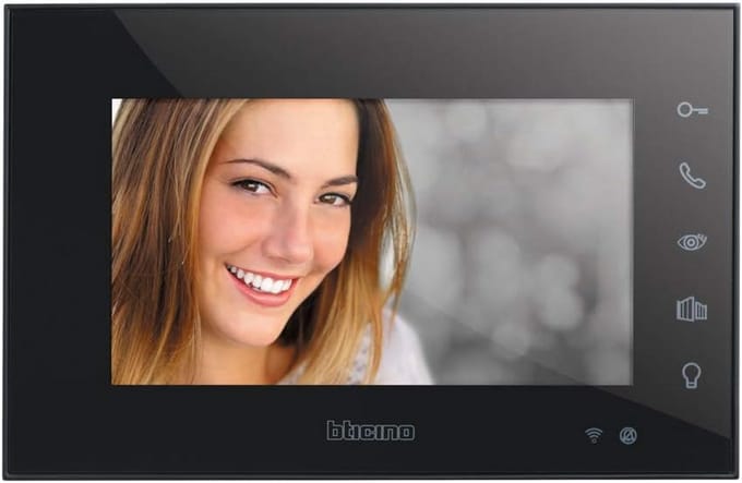 DIY Video Deurintercom Zwart voor Slimme Bediening via Smartphone