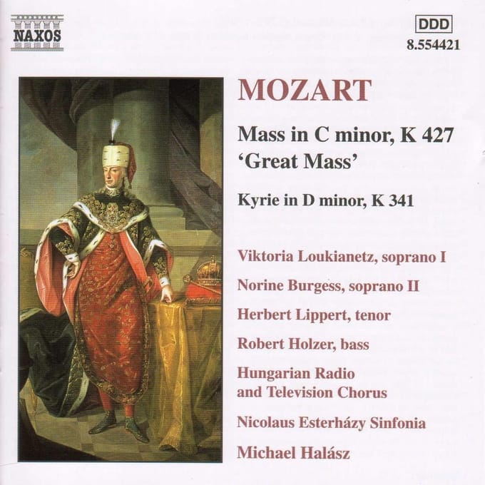 Nicolaus Esterhazy Sinfonia - Mozart: Mass In C Minor | Great Mass (CD)
