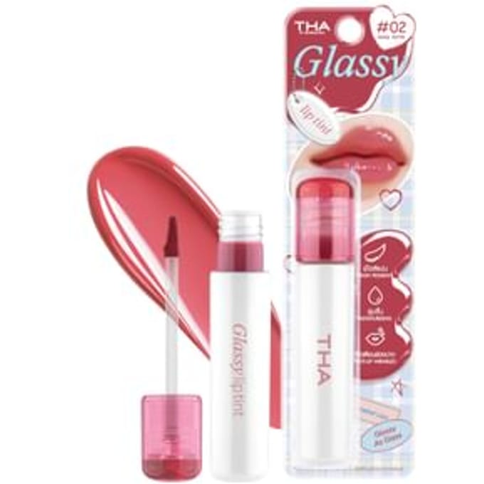THA - Glassy Lip Tint 02 Sandy Settle