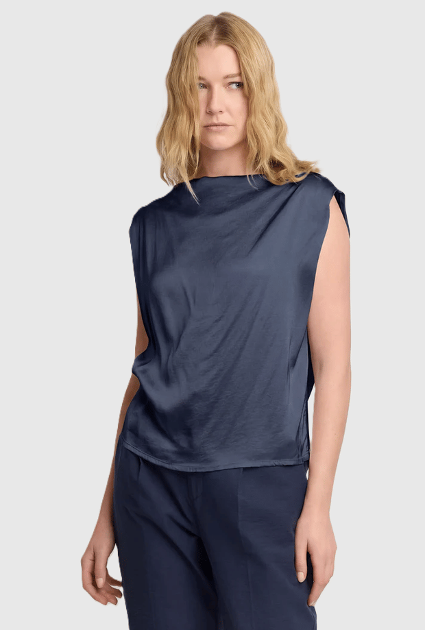 blauwe vrouw
