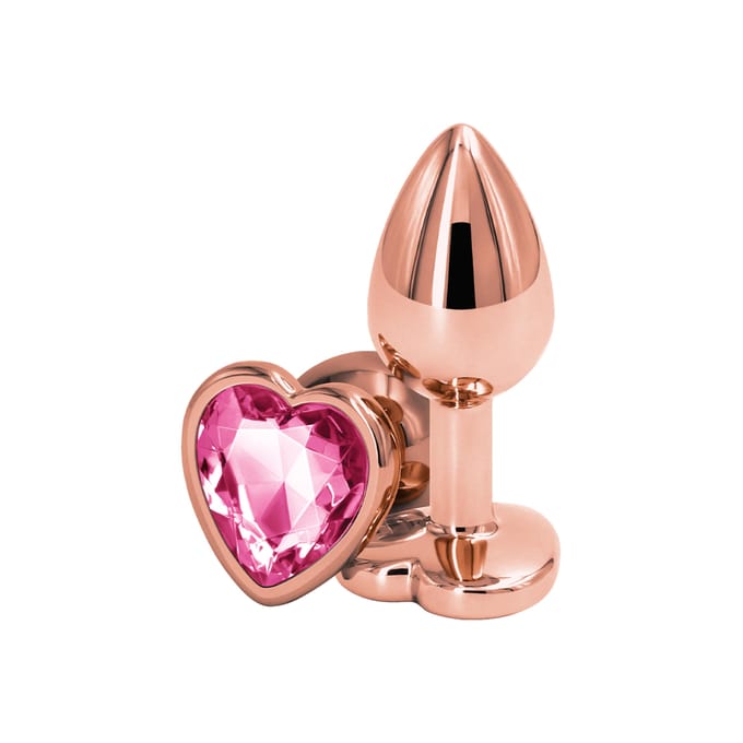 NS Novelties Rear Assets roos hart S - Goud - 7 cm