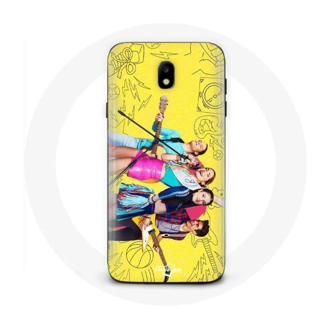 Coque pour Samsung Galaxy j7 2017 Poursuis Tes Rêves Affiche musique