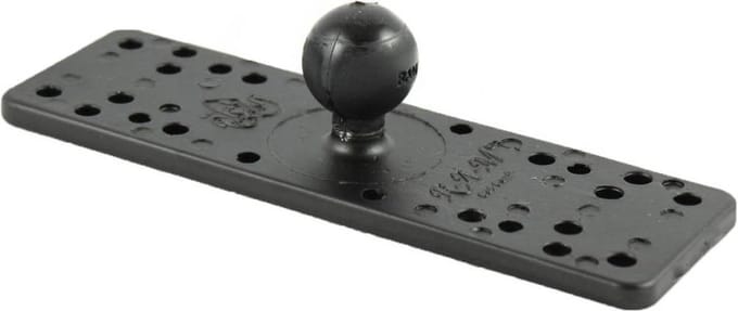 RAM Mount B-Kogel (25 mm) Aluminium Montageplaat voor Electronica - RAM-B-111BU