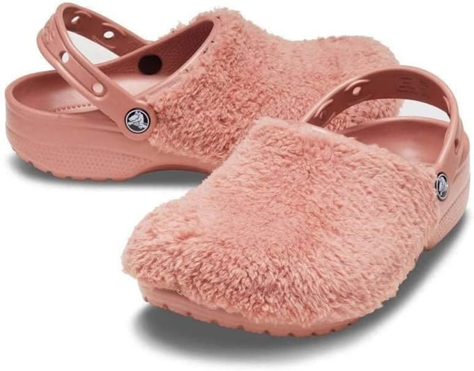 Crocs Classic Fuzz Mania Pale Blush Maat 42/43 M9/W11