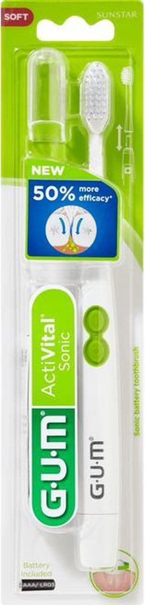 GUM Sonic Elektrische Tandenborstel - Wit