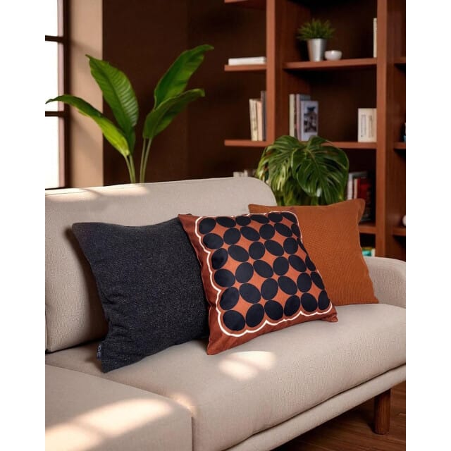 Gek op kussens! Sierkussen warm tones | 45 x 45 cm | katoen/polyester