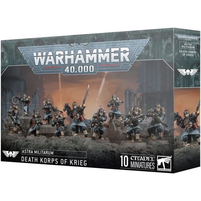 Beeldje Games Workshop Warhammer 40k - Astra Militarum Death Korps de Krieg