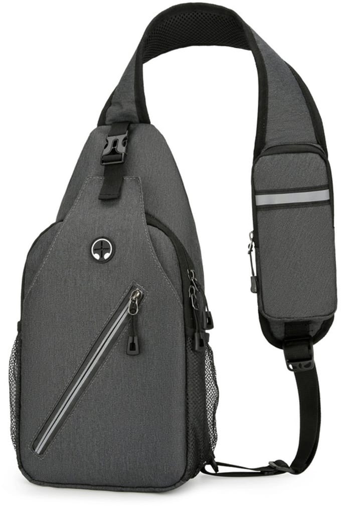 Multifunctionele crossbody-schoudertas voor heren