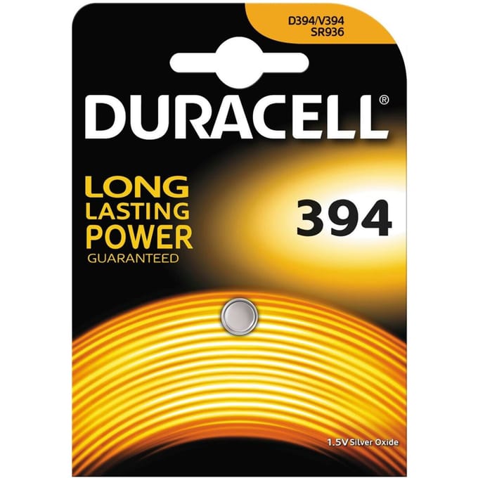 Duracell Knoopcel 394 1.55 V 1 stuk(s) 84 mAh Zilveroxide SR936