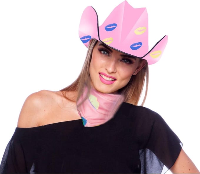 Folat - Roze Sjaaltje Lippen
