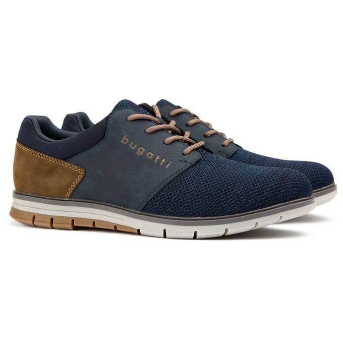 Bugatti heren sneakers blauw - Maat 45