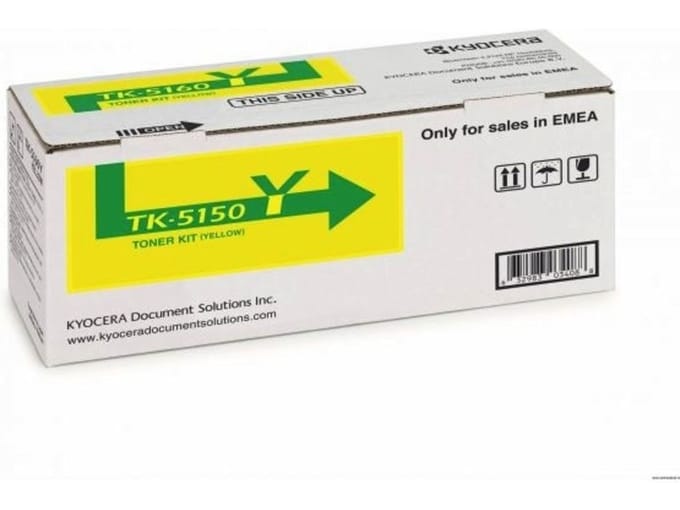 Toner kyocera tk-5150y geel